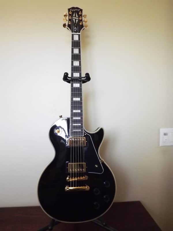 Epiphone Les Paul Custom, MINT, 2020-Present-Ebony image 1