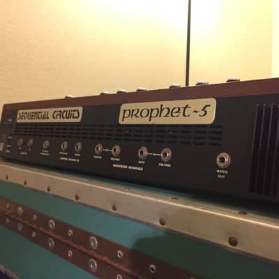 Incredible Sequential Circuits Prophet 5 Rev 3.3 1982 Walnut and Black LOTS OF PHOTOS image 11