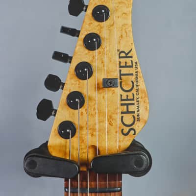 2015 Schecter USA Custom Shop Dream Machine II Natural Satin Black Limba HSS #15-02005 image 4
