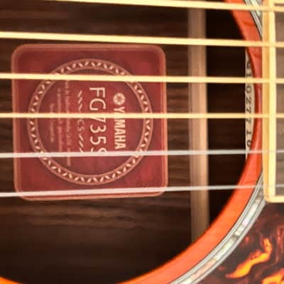 Yamaha FG735s 2000’s - Cherry Sunburst image 2