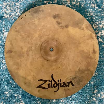 24 YEARS OLD 18” Zildjian REMIX BREAKBEAT Ride w 3 Original Rivets 1655g image 9