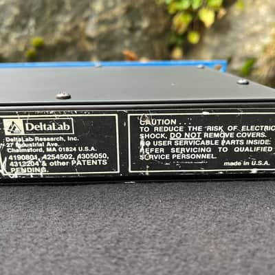 DeltaLab Effectron ADM 1024 Digital Delay 1980s - Blue image 10