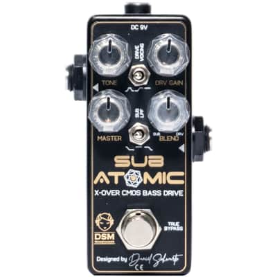 ベース SUB ATOMIC X-OVER CMOS BASS DRIVE DSM Noisemaker Sub Atomic X-Over CMOS Bass Drive | Reverb