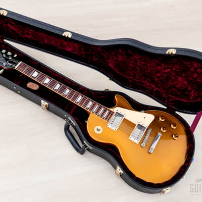 1996 Gibson Custom Shop Historic ‘57 Les Paul Standard Goldtop R7 w/ Case image 21