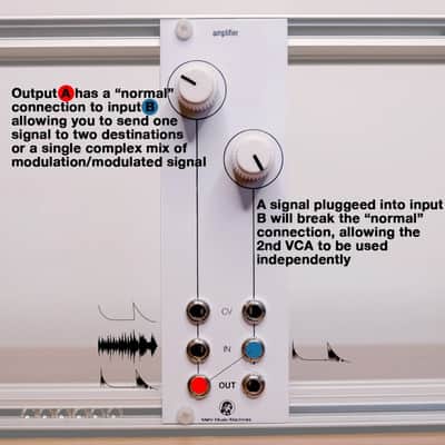 Mehr Music Machines - Amplifier - VCA + Noise [BLACK] image 2