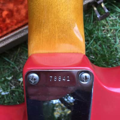 Fender Stratocaster 1962 Fiesta Red image 4