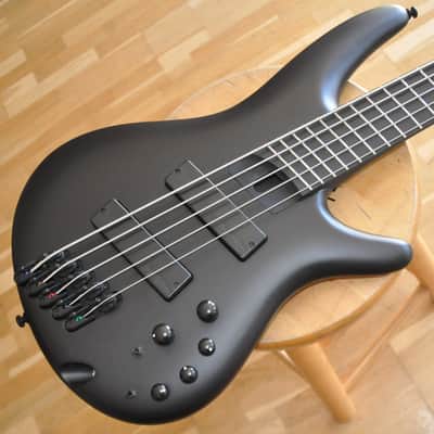 IBANEZ SRMS625EX BKF Black Flat / SR 5-String Multi Scale / Iron Label Series / SRMS625EX-BKF / I260106115 image 1