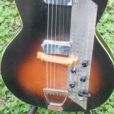 Kay value leader 2 pickup sunburst image 3