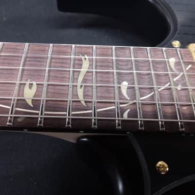 Ibanez PIA3761 Steve Vai Signature in Onyx Black Lightly Blemished Floor Model! image 5