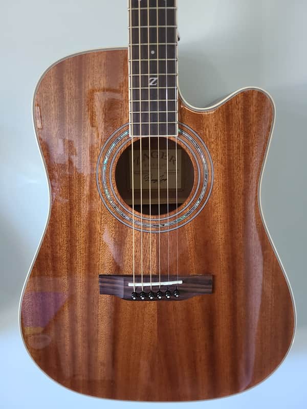 Zager ZAD50CE 2022 - Solid African Mahogany image 1