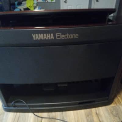 Yamaha Electone ELX-1 1994 Mahogany and Black image 10