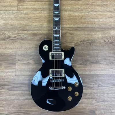***KEITH URBAN LIMITED EDITION LES PAUL STYLE ELECTRIC GUITAR SET NECK BLACK (USED) image 1