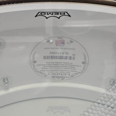 Ludwig LS9081Q 14"x 5.5" Legacy Mahogany Jazz Festival Reissue Snare in Vintage Black Oyster Pearl image 11