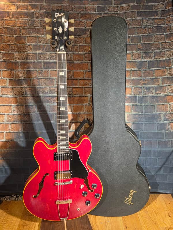 Vintage Early '70s Gibson ES-335TD Cherry w/ OHSC & Gibson Booklet image 1