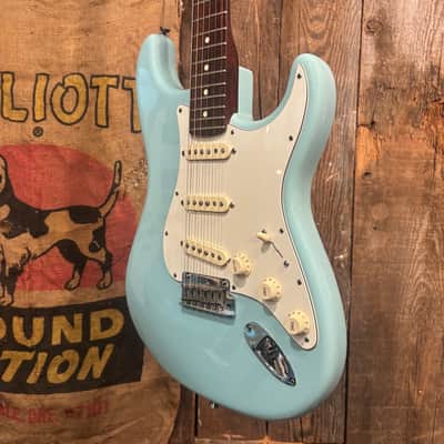 Fender Limited Edition American Standard Stratocaster with Rosewood Neck 2014 - Daphne Blue image 2
