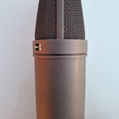 Neumann U 87 + EA87 Large Diaphragm Multipattern Condenser Microphone 1967 - 1985 - Matte Black image 3