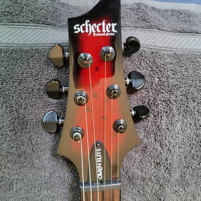 Schecter Omen Elite-6 2021 - Present - Black Cherry Burst image 10
