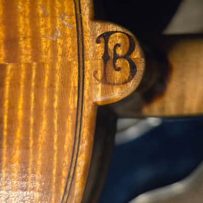 Vintage1922 American 4/4 Violin by FE Beardsley Traverse City Michigan Branded image 24