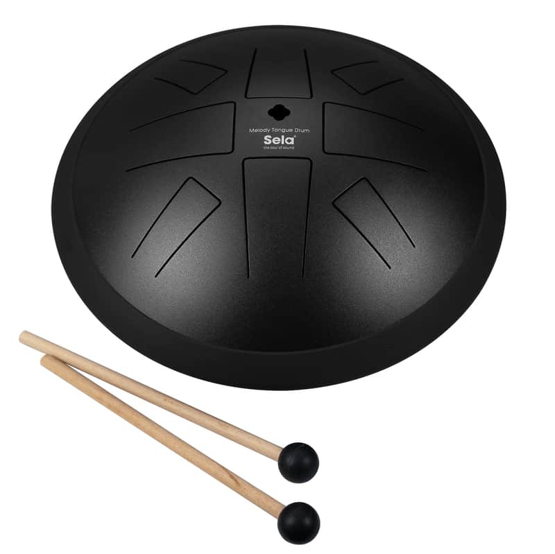 Stela Melody 10" Tongue Drum - Black image 1