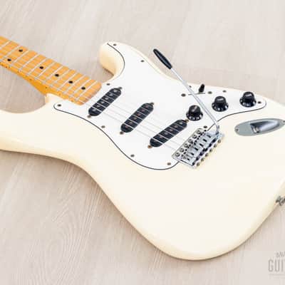 1984 Fender Stratocaster ‘72 Vintage Reissue ST72-55 Olympic White E-Serial, Japan MIJ Fujigen image 10