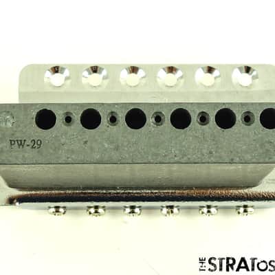 USED Fender MIM Strat Stratocaster TREMOLO Guitar Parts 6-Point NO ARM image 2