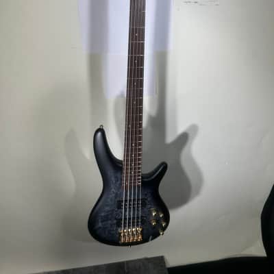 Ibanez Electric Bass SR305EDX-BZM (In-House Adjusted) - Black Ice Frozen Matte image 1