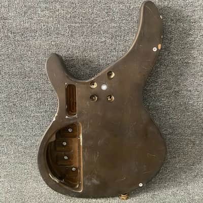 Veneer Tiger Maple Top Solid Basswood Bass Body image 13