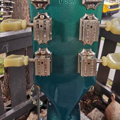Gibson Les Paul Studio 2002 - Blue Teal Flip Flop image 16