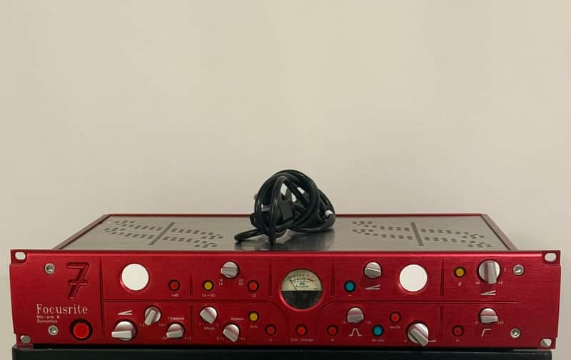 Focusrite RED 7 Mic Pre and Dynamics 2000s - Red image 1
