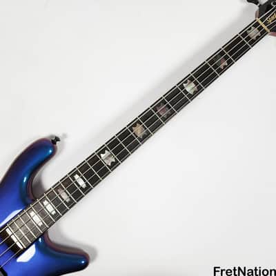 Spector USA NS-2 4-String Bass 1.5" Blue-Purple Colorshift Finish EMG PJX 9v HAZ 8.78lbs NS2 #1527 image 12