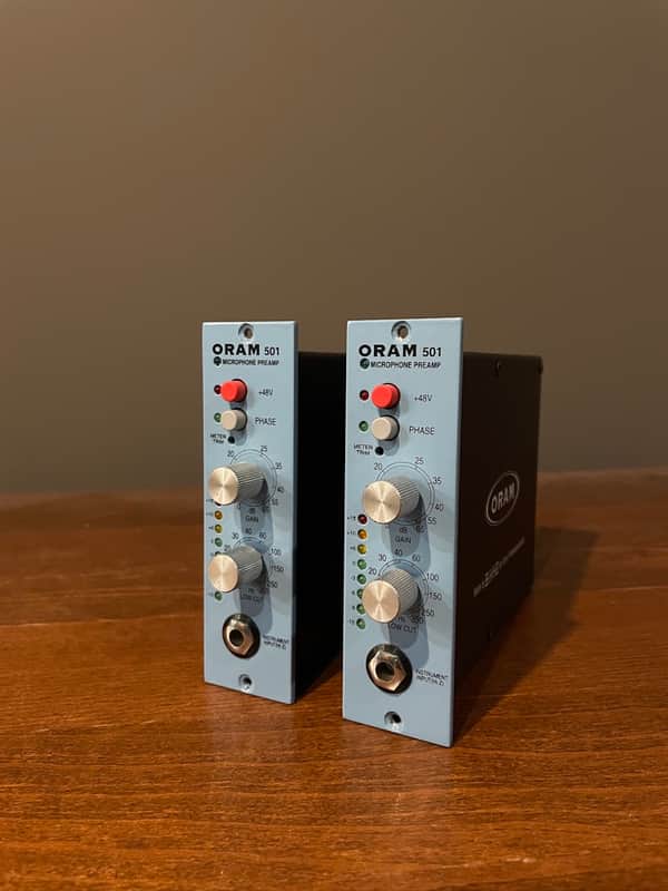 Stere pair Oram Preamp 501 API format image 1