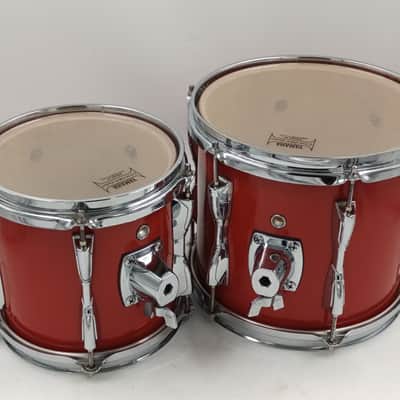 Yamaha 8″ & 10″ Toms in Red image 5