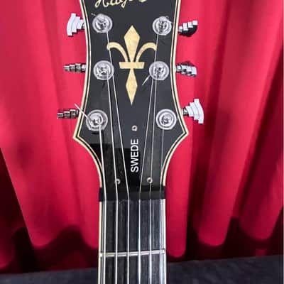 Hagstrom Swede 2004 - 2005 - Red with Original Hardshell Case image 7