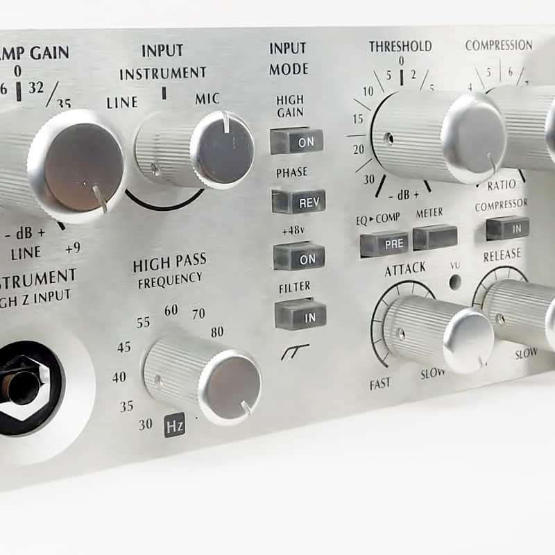 2010s Avalon VT-737sp Tube Channel Strip Silver