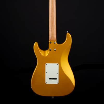 EART YMX-SG3,Roasted Book-match Mahogany Solid Body,22 Stainless Steel Frets,6-Point Synchronized Tremolo image 2