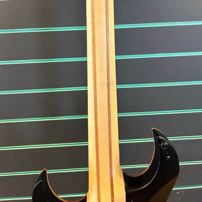 Harley Benton Amarok-7 BKBL 2021 Flame Burst 7-String Electric Guitar image 9