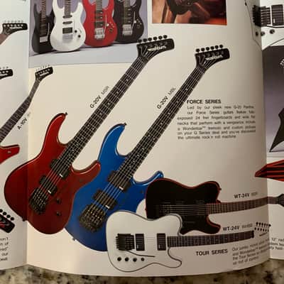 Washburn Catalog 1985 B-70 B-50 Sarzo HM-20 RR-11 image 6