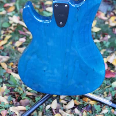 G&L bass SB-2 1982 - blue image 8