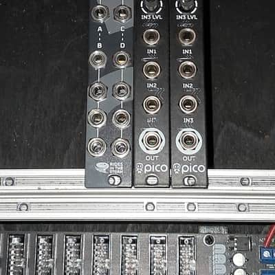 2X Erica Synths Pico Mixer Modules + Passive Multiple Module image 3