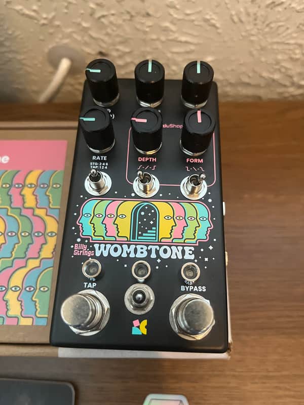 Chase Bliss Audio Billy Strings Signature Wombtone Analog Phaser 2024 - Present - Black image 1