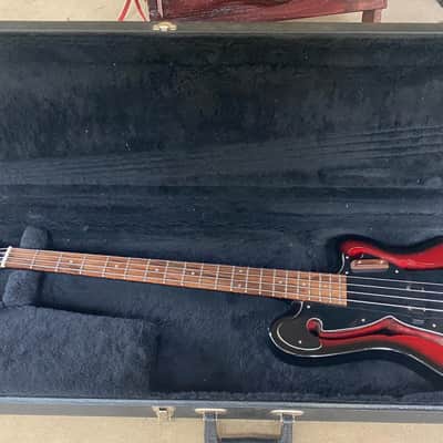 Series 10 “Ampeg Scroll” Style Bass 1990’s with Hard Stock Case image 7