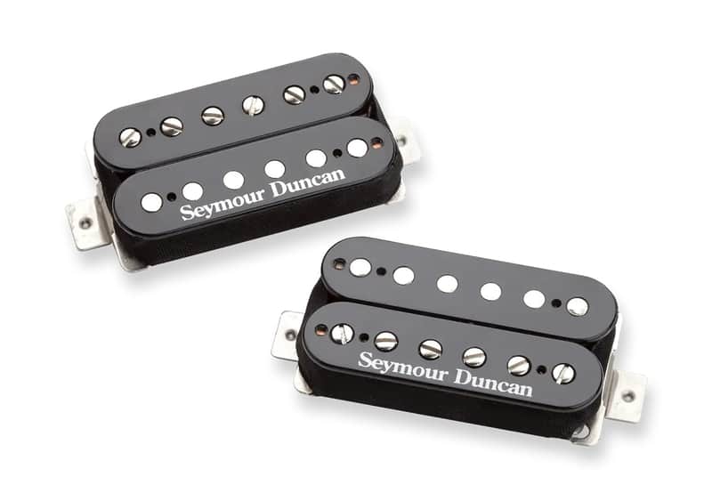 Seymour Duncan SH-4/SH-2n Hot Rodded Humbucker Set Black image 1
