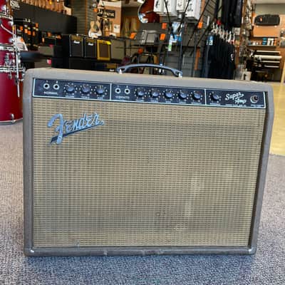 Fender Super 6G4 Brownface 40-Watt 2x10" Guitar Combo 1962 - Brown image 1