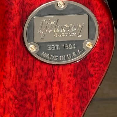 Gibson Les Paul R9 '59 Reissue 2020 - beautiful Cherry'burst very figured & featherweight ! image 12