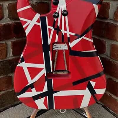 FRANKENSTRAT w/EVH WOLFGANG STANDARD NECK & SWAMP ASH FLOYD ROSE BODY =VAN HALEN= EVH 5150 image 7