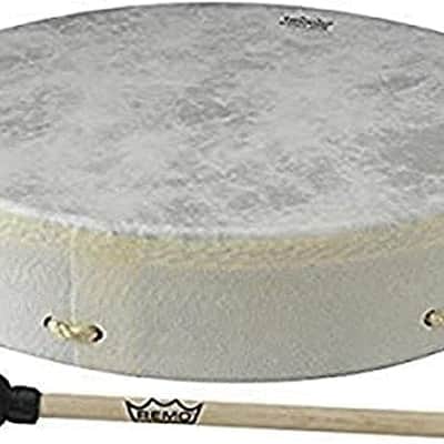 Remo E1-0316-00 Buffalo Drum Standard 16″ Diameter; 3.5″ Deep Drum with Beater image 1