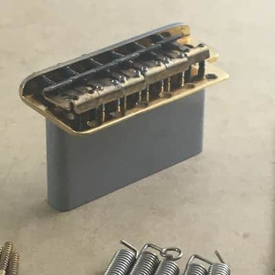 RARE Fender American Vintage Lefty Tremolo Strat Bridge Block SRV Signature 1996 Stratocaster image 2
