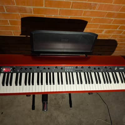 Korg SV1-88 Stage Vintage Digital Piano 2009 - Present Metallic Red with White / Black Keys