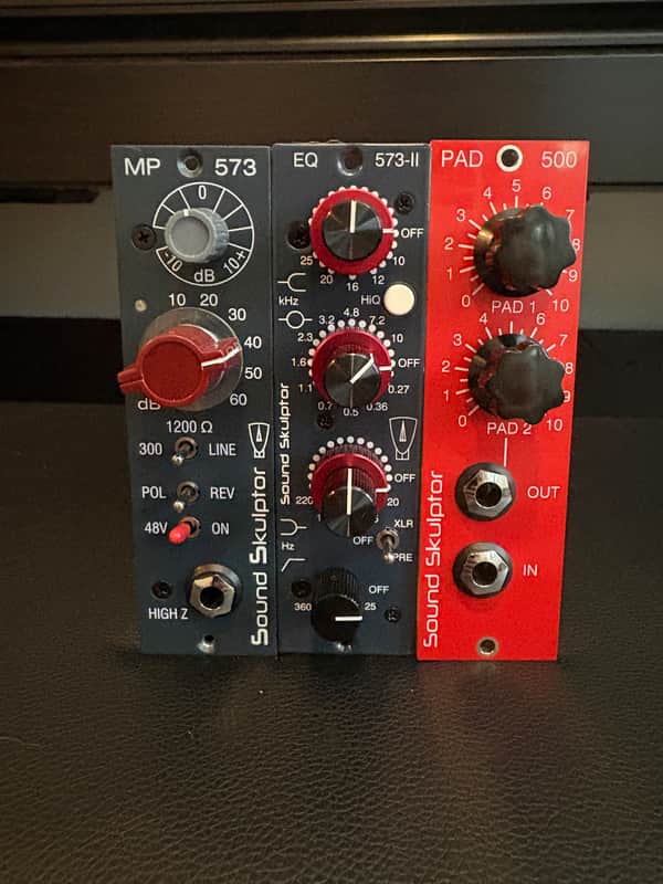 Sound Skulptor MP573, EQ573-II, PAD500