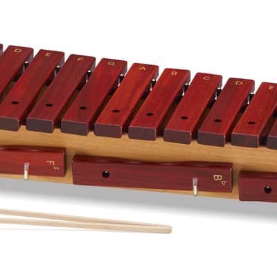 Suzuki Wood Xylophone Glockenspiel w/ Mallets - Diatonic Soprano image 1